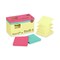3M 3 in. x 3 in. Original Pop-up Notes Value Pack - (14) Canary Yellow/(4) Poptimistic Collection Colors (18/Pack)